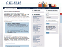 Tablet Screenshot of celsusboeken.nl